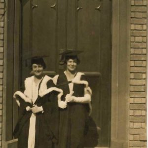 Madge Crawford and Ellie Shannon Graduation Day 1927