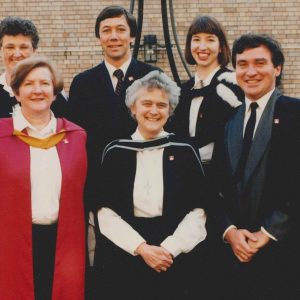 1990 Senior Common Room with Sr Shanahan