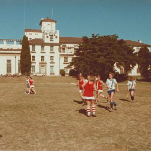 Hockey Sancta v Wesley Uni Square 1986