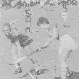 Sancta hockey - 1982 College magazine