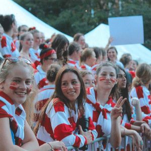 Red and White Cheer Squad