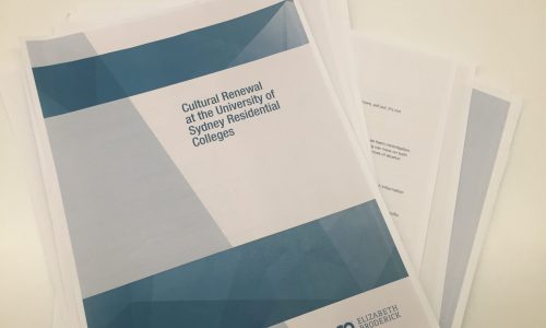 Broderick Review into College Culture -Report Released