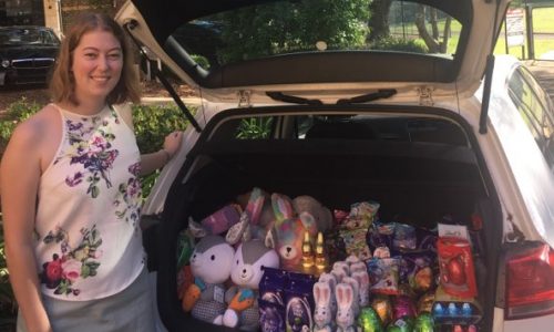 Sancta spreads Easter joy to Bear Cottage