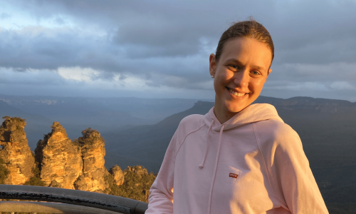 French Exchange Student, France-Marie Nott, Reflects on Her Time at Sancta