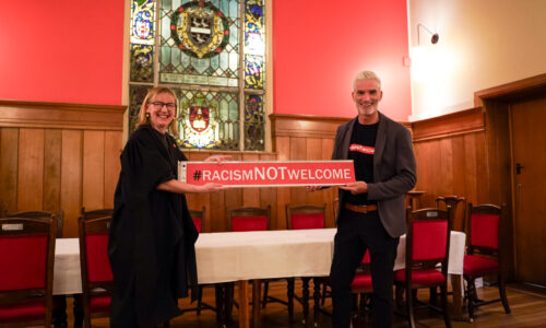 Sancta Launches ‘Racism Not Welcome’ Campaign with Craig Foster AM