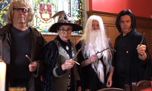 Sancta Transforms into Hogwarts for a Harry Potter-themed Formal Dinner
